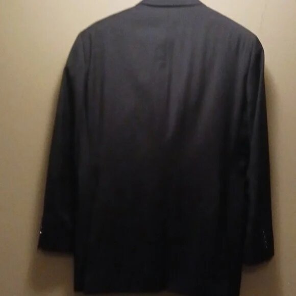 Burberry Black Fitted Wool Suit - Picture 10 of 10